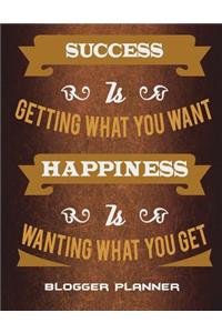 Blogger Planner