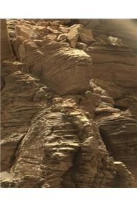 Mars Planet Rock Formation Science School Composition Book 130 Pages