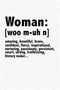 Woman [woo M-Uh N]
