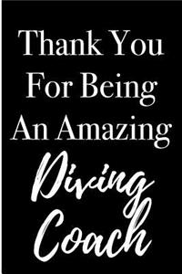 Thank You for Being an Amazing Diving Coach