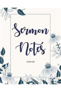 Sermon Notes Journal