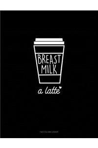 Breast Milk a Latte: Unruled Composition Book