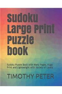 Sudoku Large Print Puzzle book