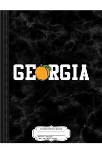 Georgia on My Mind Composition Notebook