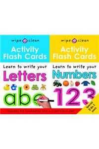 Wipe Clean Activity Flash Cards 123