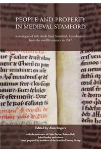 People and Property in Medieval Stamford