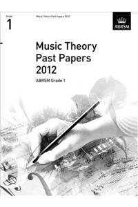 Music Theory Past Papers 2012, ABRSM Grade 1