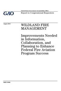 Wildland fire management