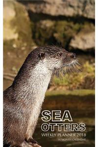 Sea Otters Weekly Planner 2018