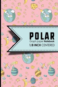 Polar Graph Paper Notebook