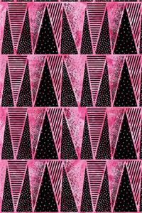 Journal Notebook Abstract Triangles Pattern 8