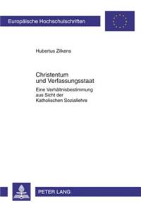 Christentum Und Verfassungsstaat