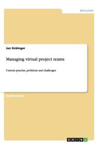 Managing virtual project teams