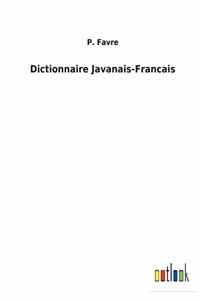 Dictionnaire Javanais-Francais