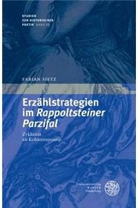Erzahlstrategien Im Rappoldsteiner Parzifal