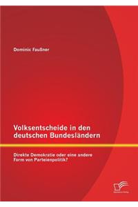 Volksentscheide in den deutschen Bundesländern