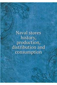 Naval Stores History, Production, Distribution and Consumption