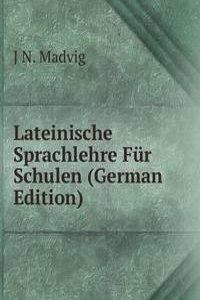 Lateinische Sprachlehre Fur Schulen (German Edition)
