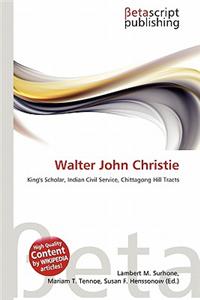 Walter John Christie