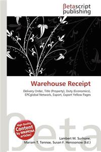 Warehouse Receipt