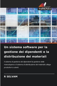 sistema software per la gestione dei dipendenti e la distribuzione dei materiali