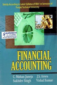 Financial Accounting BBA 1st Sem. PTU