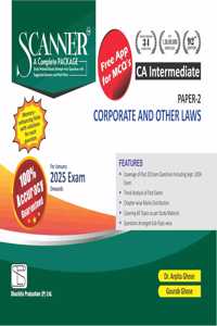 Corporate and Other Laws (Paper 2 | CA Intermediate | Gr. I) Scanner - Including questions and solutions | Applicable for January 2025 Exam Onwards | Green Edition