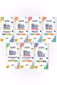 Arihant ICSE i Succeed Sample Papers for Class 10th | Physics, Chemistry, Biology, Mathematics, English Paper 1 & 2, Hindi | Set of 7 books For Exam 2025