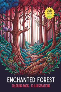 Enchanted Forest Coloring Book