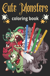 Cute Monsters Coloring Book