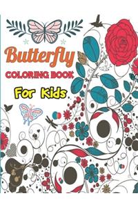 Butterfly Coloring Book For Kids