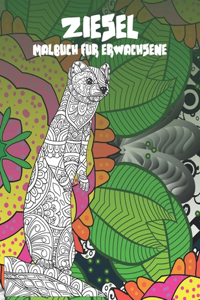 Ziesel - Malbuch für Erwachsene