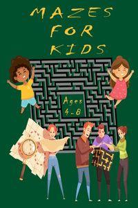Mazes For Kids Ages 4-8