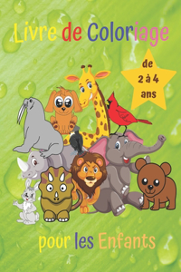 Livre de Coloriage pour les Enfants de 2 à 4 ans