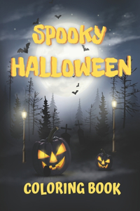 Spooky Halloween Coloring Book