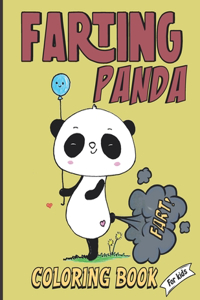 Farting Panda coloring book for kids