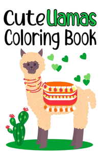 Cute Llama Coloring Book