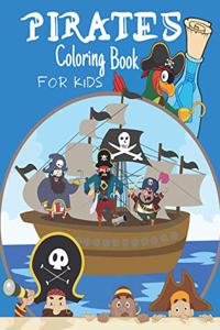 Pirates Coloring Book For Kids