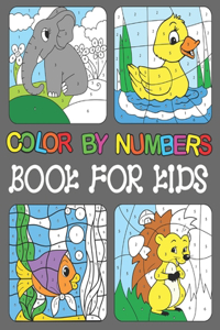 Color By Numbers book For Kids