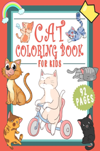 Cat Coloring Book For Kids