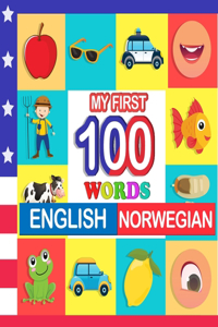 my first 100 words English-Norwegian