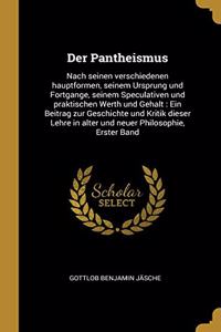 Der Pantheismus
