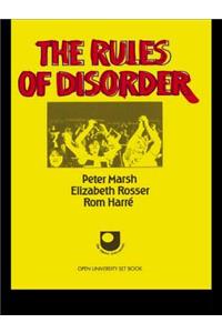 The Rules of Disorder