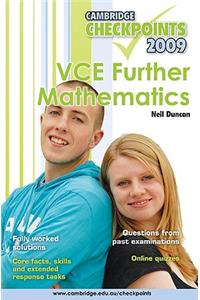 Cambridge Checkpoints Vce Further Mathematics 2009