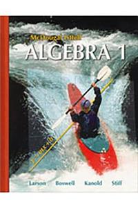 McDougal Littell Algebra 1: Student Edition 2008