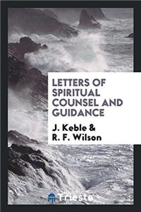 Letters of spiritual counsel and guidance