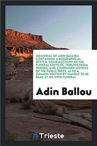 Memorial of Adin Ballou