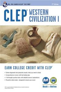 Clep(r) Western Civilization I Book + Online