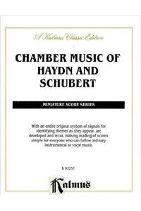 Chamber Music of Haydn and Schubert: Miniature Score, Miniature Score