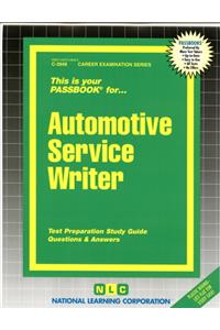 Automotive Service Writer